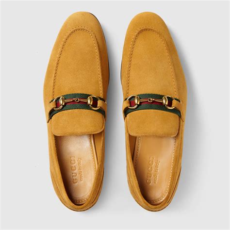 Gucci suede loafers men